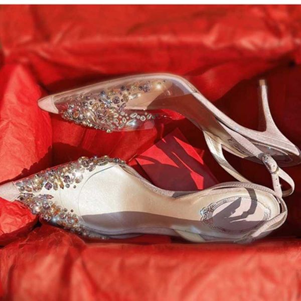 

summer women sandals pointed toe buckle high heels wedding shoes women rhinestones sandalias mujer zapatos de mujer, Black