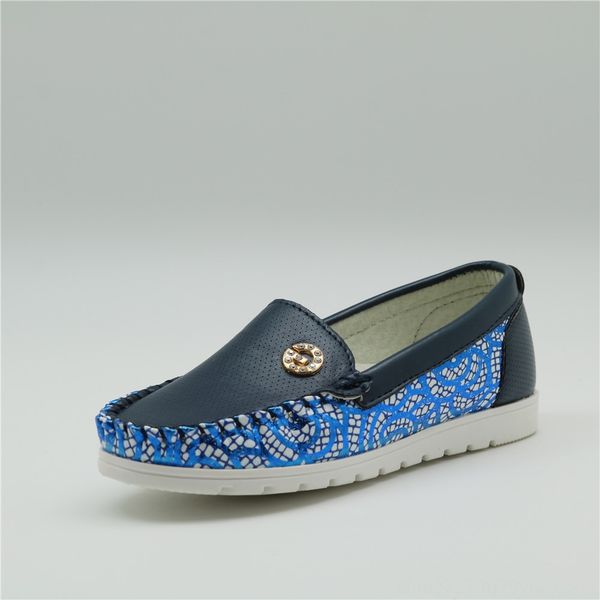 

apakowa kids pu leather single loafers girls soft child sneakers children athletic & outdoor fashion moccasins casual boat shoes girls casua, Black