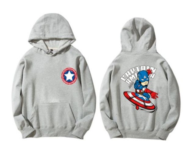 

dc large plush hooded pullover for men and women