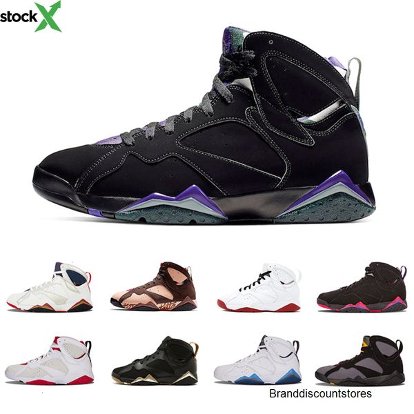 

2020 jumpman patta x 7 ray allen olympic 7s men basketball shoes history of flight hare mens raptor sports sneakers 7-13