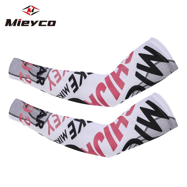 

2pc animal cartoon pattern uv protection arm sleeve arm warmers cycling sun protective covers quick dry summer cooling sleeves, Black;gray