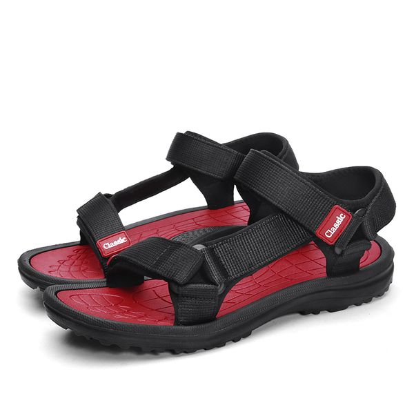 

men outdoor sandals waterproof anti-slip summer beach hiking trekking shoes fishing climbing sandals 2019