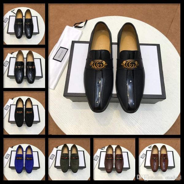 

20fw 2019 men shoes oxford men leather shoe formal patchwork black office shoe dress men shoes for wedding casual shoes cqcq4