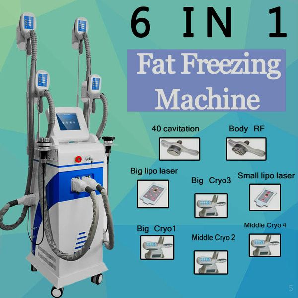 

2020 прохладный формующее cryo вакуум-терапия кавитация рф fat замораживание машина cryo 2 рукоятки работа в то же время бесплатная доставка, Black;white