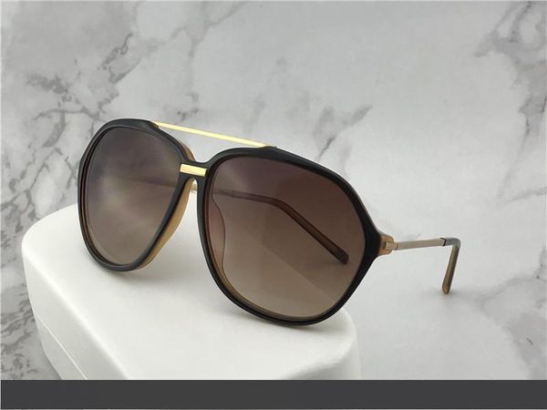 

new fashion designer sunglasses 250 pilot frame classic simple selling style uv 400 lens driving eyewear for men, White;black