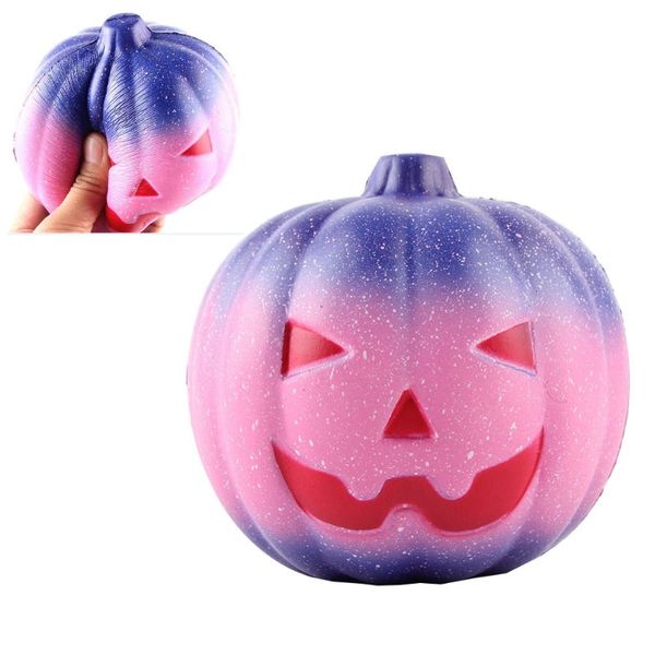 

7cm hallowmas squishy starry rainbow pumpkin slow rising toys squishies hand squeezed toy children gifts halloween decoration an2589