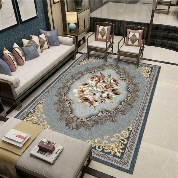 

household living room coffee table sofa mat large carpet bedroom luxury full european-style modern simple rectangular custom