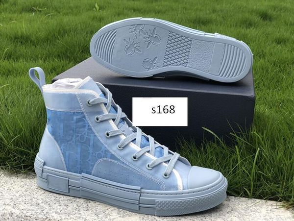 

with box oblique homme x kàws by kìm jones men b23 women casual shoes high sneakers skateboard shoes boots, Black