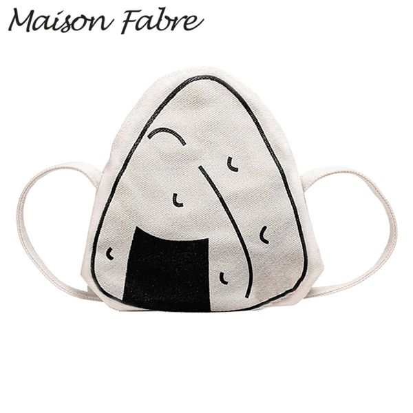

maison fabre bag women canvas corssbody bags foods print girls zipper shoulder bags 2019 fashion ladies small purse and handbags