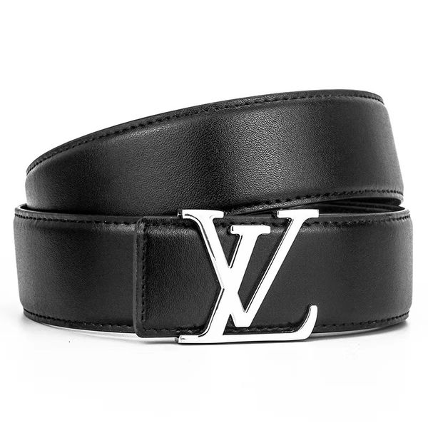 

The late t de igner men and women belt luxury gold and ilver mooth buckle imple pure color belt body de ign of tran port co t