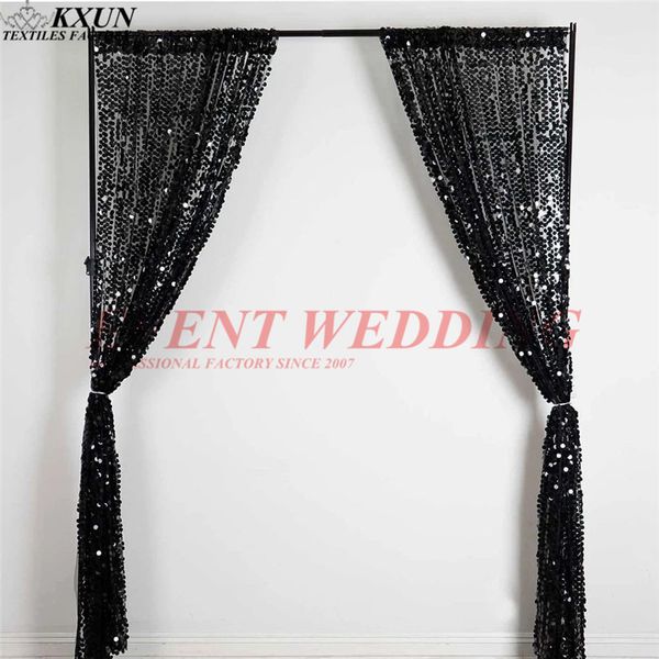 

new design thick sequin backdrop curtain wedding p booth banquet event decoration