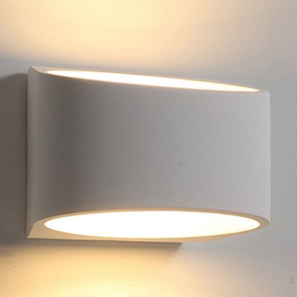 

led wall sconces, 5w 3000k warm white wall sconce lighting plaster modern sconce for staircase bedroom living room hall
