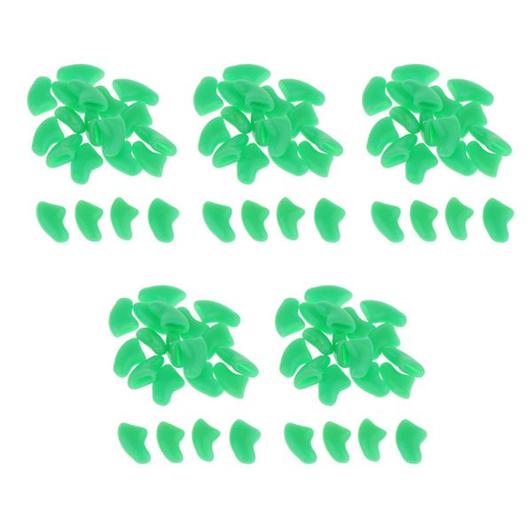 

100 pcs soft pet cat nail caps cats paws grooming nail claws caps covers