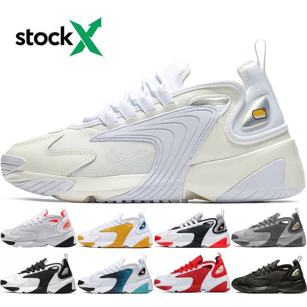 

new arrivel zoom 2k m2k running shoes for mens womens fashion creamy white triple black team red purple grey sports sneakers trainers