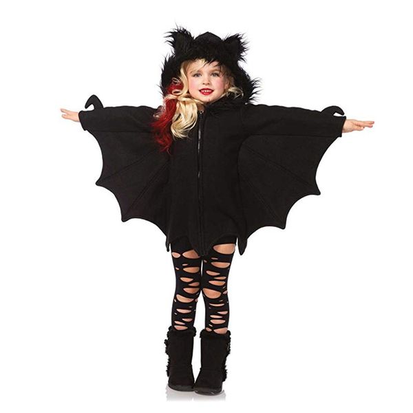 

halloween hooded coat children baby kids girls cartoon cosplay halloween zipper hooded coat clothes boutique clothes, Blue;gray