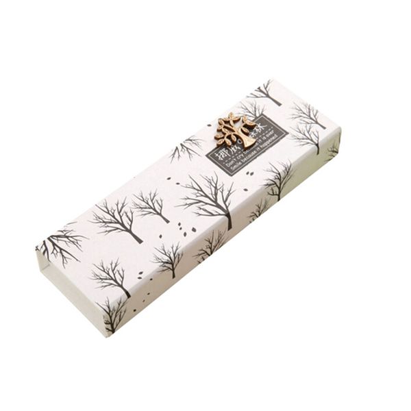 

art style pencil case of forest pattern school pencil case stationery pen beautiful box of paper 20*6.2*2.8cm