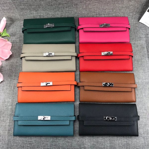 

Новый Горячий Браслет Сцепления роскошный Кошелек Женщины Многие Отделы Женский