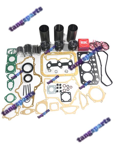 K3E Motor reconstruir kit para Mitsubishi Máquina escavadora do carregador empilhadeira trator de lixo caminhão de motor diesel peças do kit