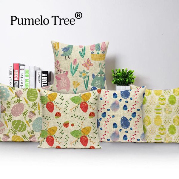 

colorful cushion cover bunny cushions decoration home pillow cases custom 45 * 45 animal kissen throw pillows case