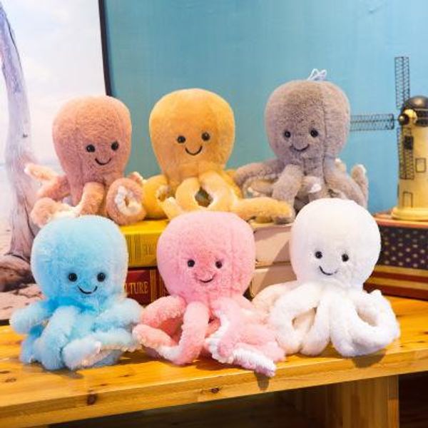 

cartoon cute marine organism doll 22cm stuffed plush toys six colors ocs shaped toy for kids adults party favor hot