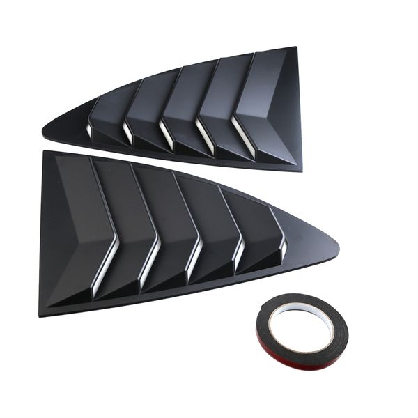 

abs rear louver quarter window panel