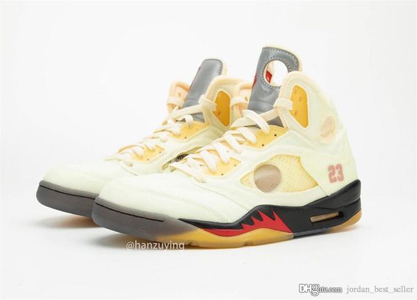

2020 off authentic white 5 5s sail dh8565-100 men basketball shoes sports sneaker with box jordán nakfgin jordan retro