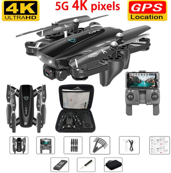

ms3 gps drone с 4k камеры 5g rc вертолет quadcopter дроны hd 4k wifi fpv складная off-point летающие фотографии видео dron вертолет игрушки