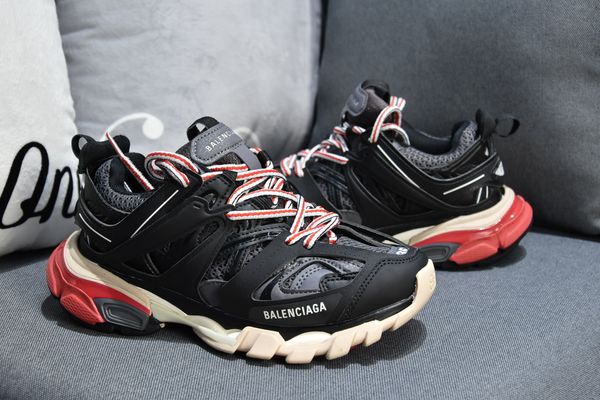 

With box 2019 new de igner 13 balenciaga 13 track te 3 0 men hiking hoe women orange blue triple white clunky dad neaker