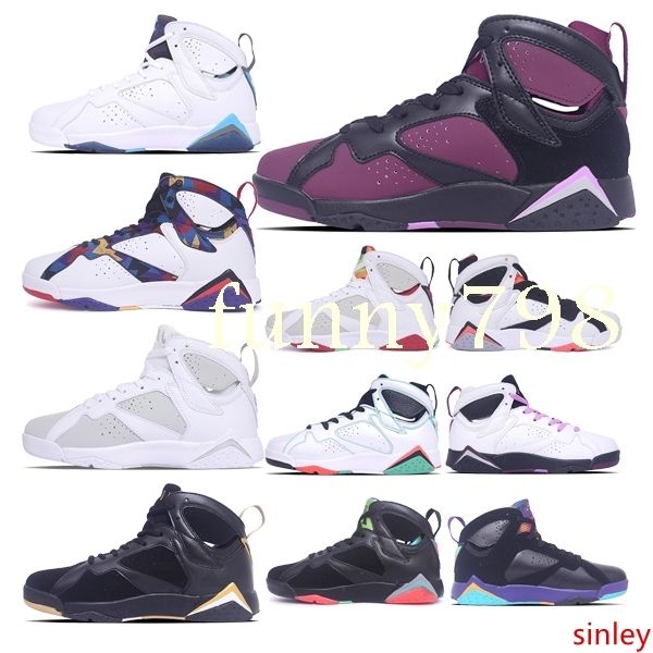 

2019 7 mens 7s basketball shoes women men designer wave runner baskets sports trainers chaussures sneakers