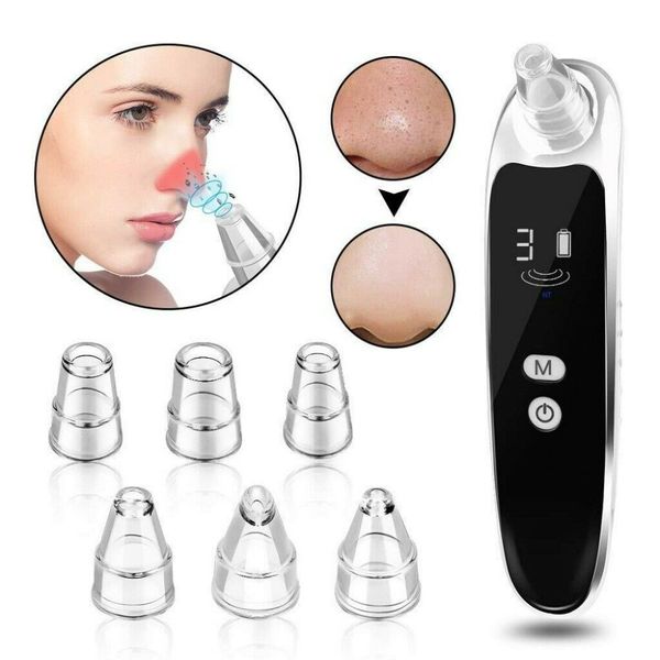 Blackhead Beauty Black Head Instrument Clean Face LCD-Bildschirm Drei Modi Vakuum Tiefenreinigung der Mitesser Beauty Instrument