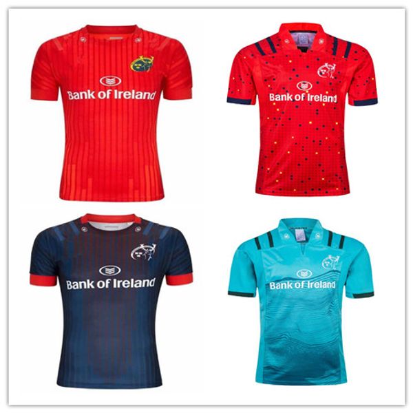 

2019/20 munster jersey home away 2019 2020 muenster city super rugby jerseys league shirt s-3xl, Black;gray