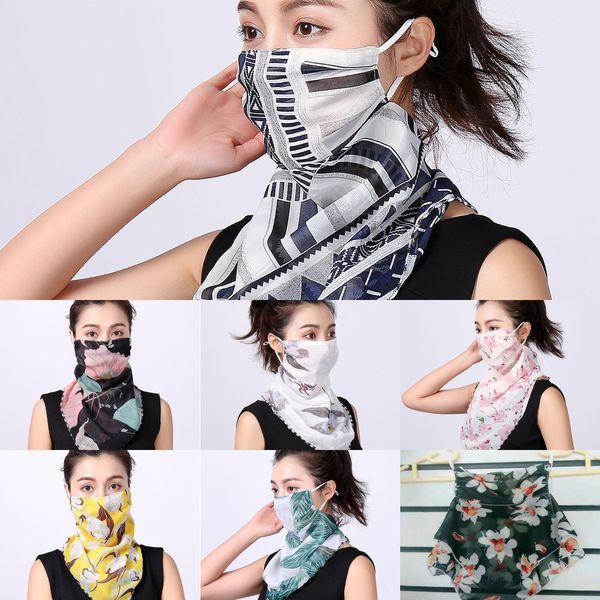 

4ytag fishing scarf headwear magic scarf cycling mask cover sports anti-uvsilk ride bicycle bandana running mask face, Black