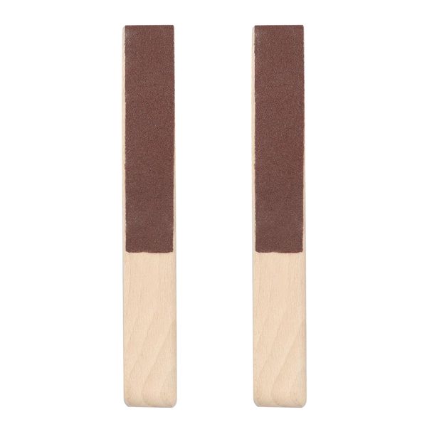 

2x piano hammer sandpaper file elbow solid wood voicing tool accessory