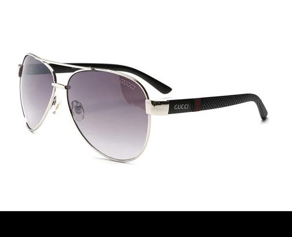 

2020 men designer sunglasses square big frame summer generous style mixed color frame uv protection lens ng k6184, Silver