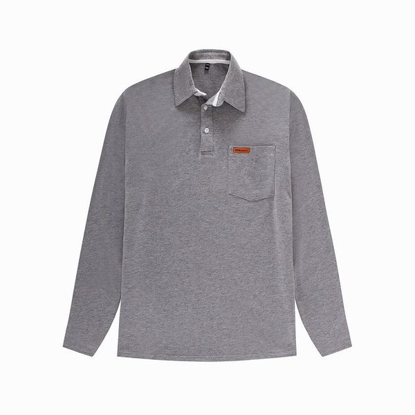 

осень и зима внешняя торговля большой размер мужская рубашка поло с длинным рукавом мужская рубашка с отворотом, White;black