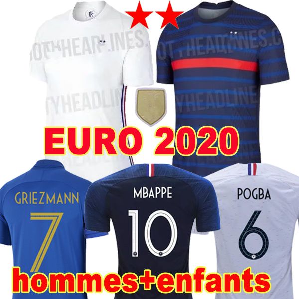 

euro 2020 france soccer jersey maillot de foot 18 19 world cup jersey 100th maillots de football shirt men + kids kit uniforms 2021, Black;yellow
