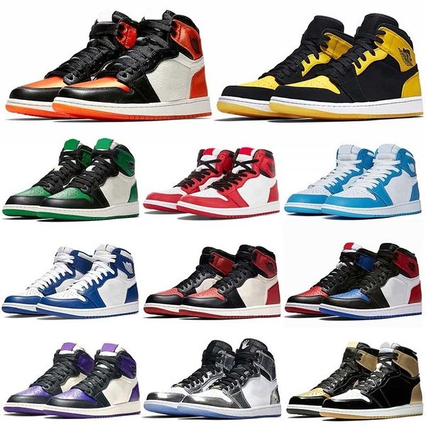 

new arrival 1 high og bred toe chicago banned game royal basketball shoes men 1s 3 shattered backboard shadow multicolor womens sneakers