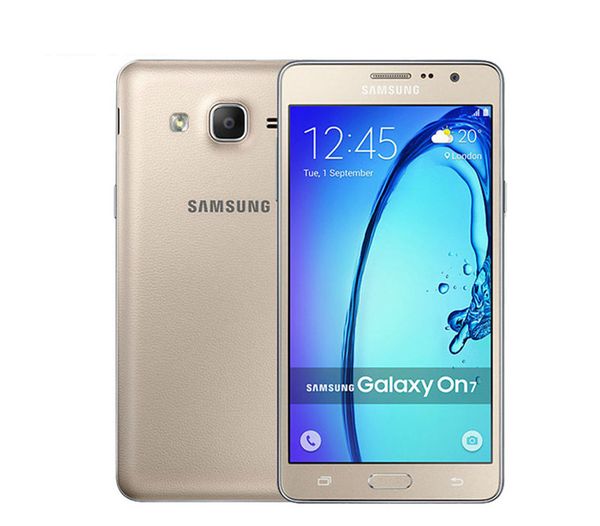 Original Samsung Galaxy On7 G6000 Quad Core 5,5 Zoll 13,0 MP Kamera 4G LTE 16 GB generalüberholtes Android-Handy