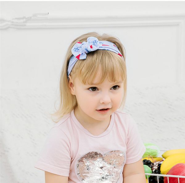

hair ties designer headband baby headbands elastic headband children hair accessories kids cute hairbands for girls bow headwear headdress, Slivery;white