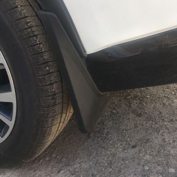 

jy 4xblack abs брызговики брызговики dirt fender крышки автоаксессуары styling для mitsubishi outlander 2015