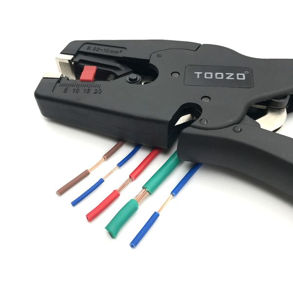 

wire stripper cable cutter pliers awg 32-7 alicates hand tools multi plastic alicate 0.03-10mm2 striptang