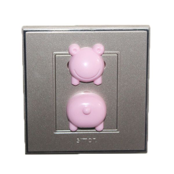 

baby safety socket 6 pcs/lot russian euro standard child electric socket outlet plug two phase safety lock cover for baby