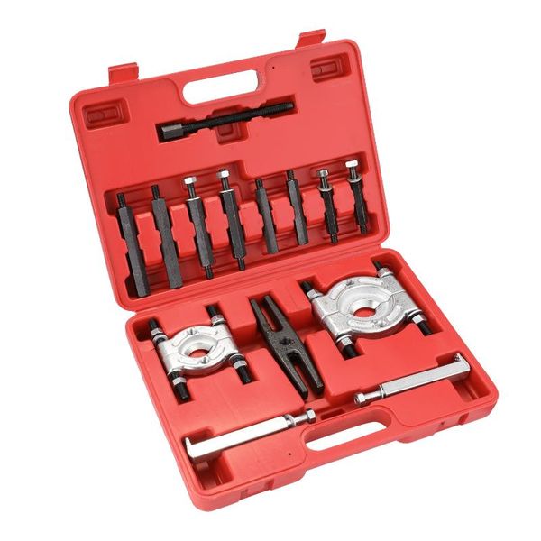 

14pcs bearing separator splitter gear puller wheel with box separator set tool kit 35-50mm & 50-75mm tool kit