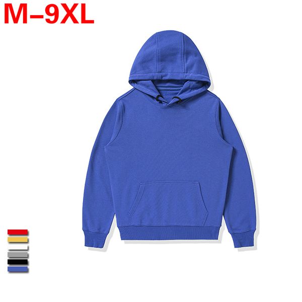

men's large size hoodie large size sweatshirt 5xl 6xl 7xl 8xl 9xl bust 148cm plus long sleeve men sweatshirt boy sportswear, Black