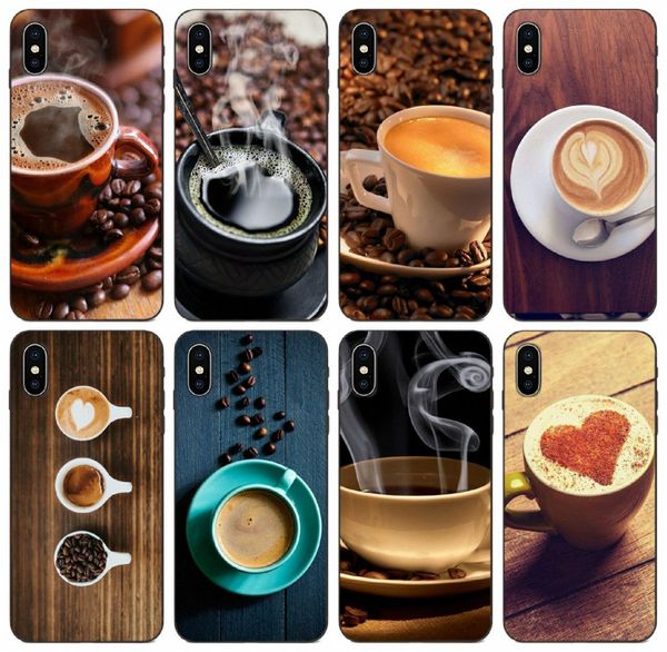 

кубок [tongtrade] кофе кофе в зернах чехол для iphone 11 pro x xs max 8 7 6s 6p 5s 5p samsung a7 huawei p20 p30 y7 prime lg k10 soft tpu cas