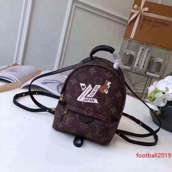 

m41562 new classic canvas leather backpack shoulder bags backpacks luggage shoulder bags handbags belt bag