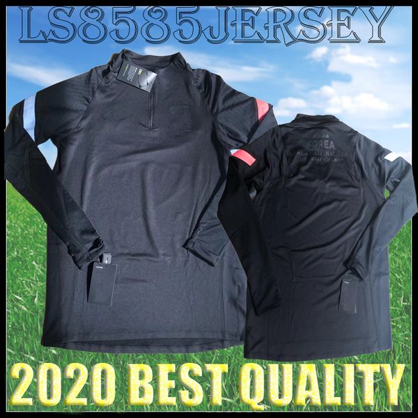 

2018 2019 южная корея сын черный футбол спортивные костюмы трикотажные изделия футбол обучение поло длинные брюки комплекты 18 19 мужчины та, Black