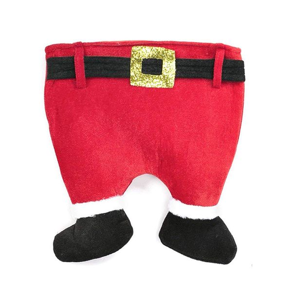 

funny holiday hat novelty red pants cap santa claus legs pants snowman cap