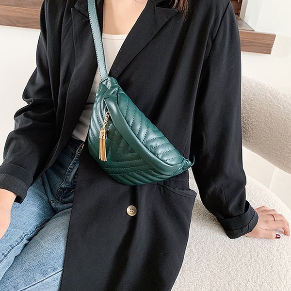 

2020 tassel shoulder messenger bag small simple crossbody bags for women female fashion handbags and purses