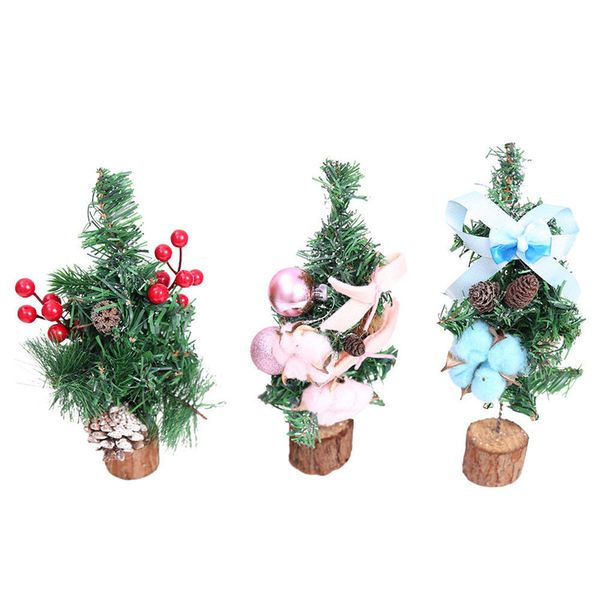 

christmas mini tree decoration holiday home mini artificial trees christmas decorations for home xmas gift festival party decor